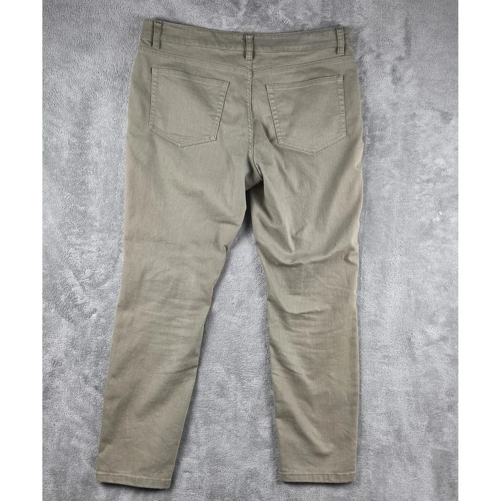 Under 510 Light Green Garment Dyed Stretch Tapered Leg Jeans Mens Size 33x27